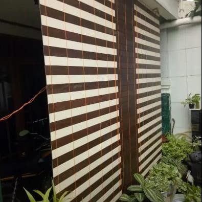 krei PVC outdoor & tirai kayu outdoor kreitiraiindoorgordeng