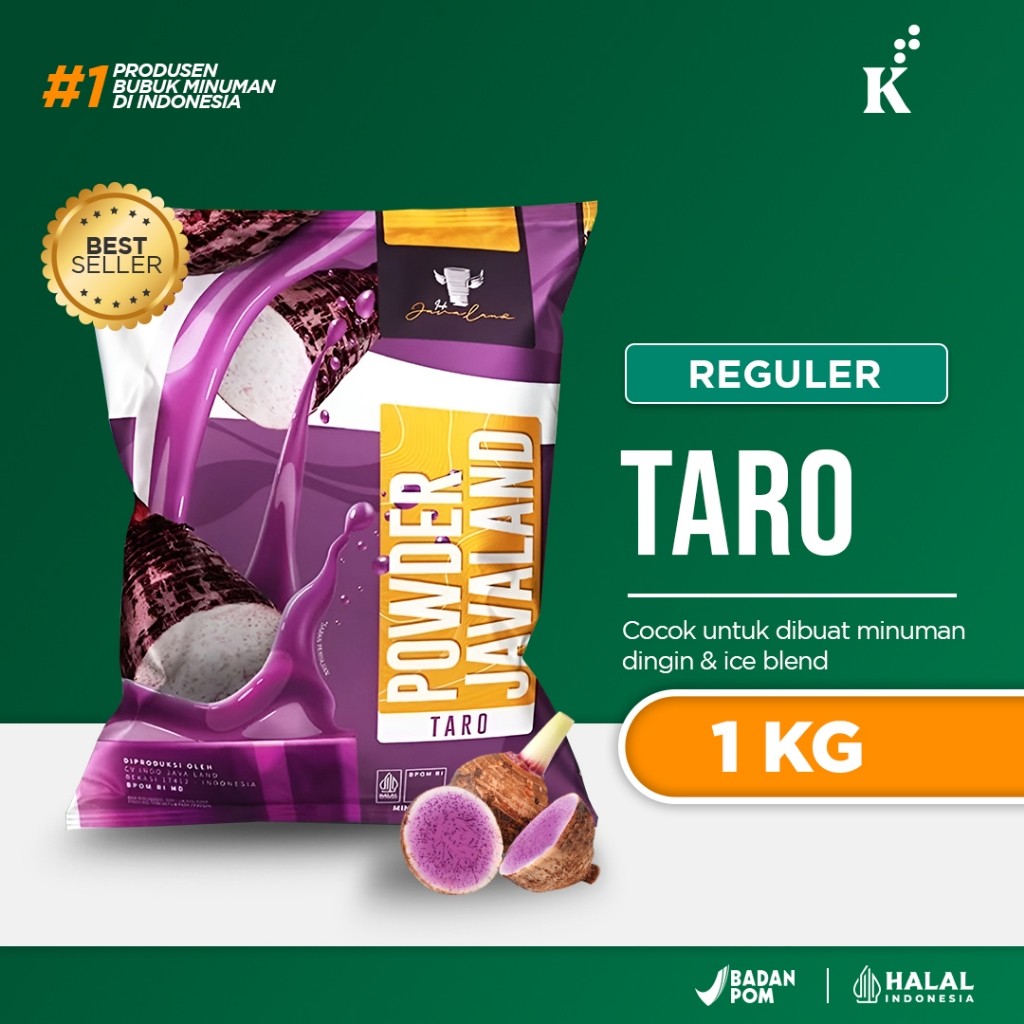 

Bubuk Minuman Bubble Powder Drink rasa Taro Javaland Depok 1kg
