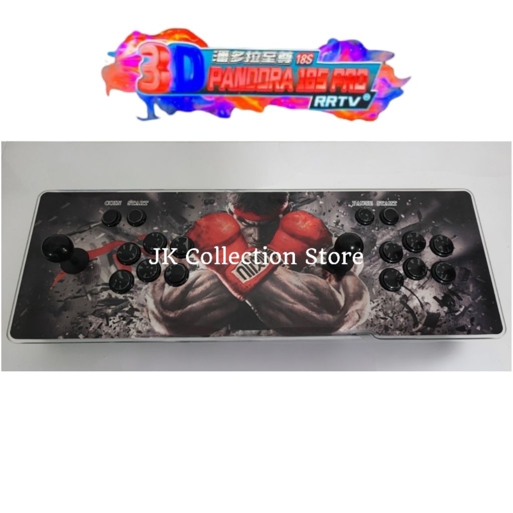 Pandora Box 18s Pro Game 3D Dingdong Arcade Game Retro Game