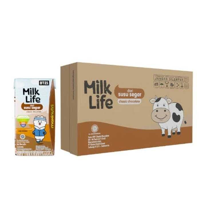 

SUSU UHT MILK LIFE KIDS 115ML 1 DUS = 40 PCS