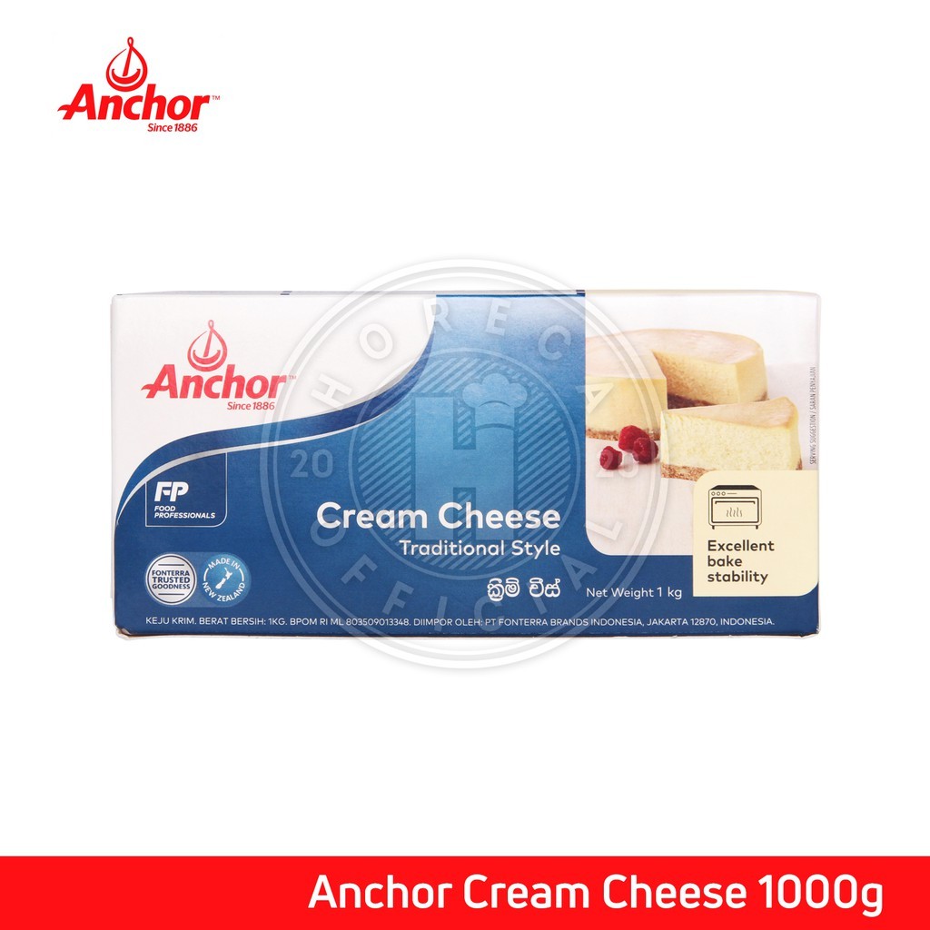 

ANCHOR CREAM CHEESE 1KG / KRIM KEJU 1 KG