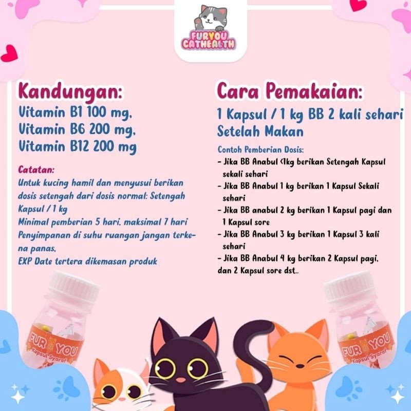 Furyou Vitamin L Otot FIP Anabul