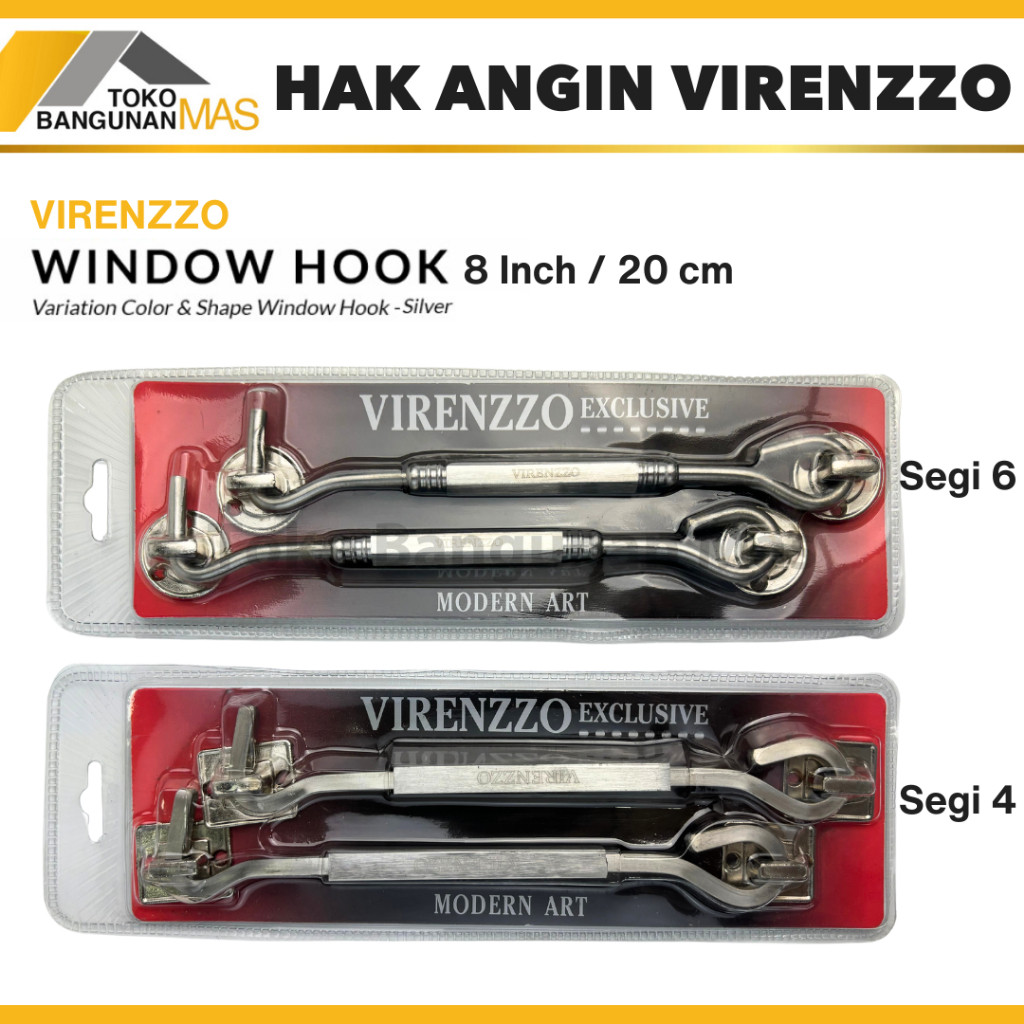 Hak Angin Minimalis Virenzzo Tebal Hak Angin Tebal Kuat