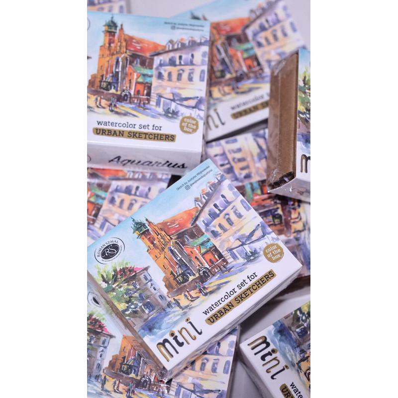 

Meriyah Storee - Roman Szmal Aquarius Mini Urban Sketchers Set