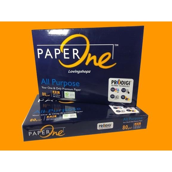 

Terlaris- Kertas Hvs A3 80 Gram Paper One