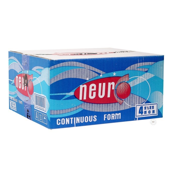 

Terlaris- Continous Form 91/2 X 11 4 Ply ( K4 Neuro ) Ncr / Kertas Komputer