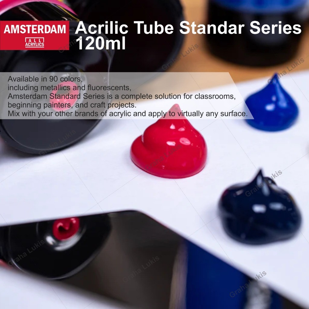 

Amsterdam Acrylic 120ml - Varian 1 Cat Akrilik 120 ml