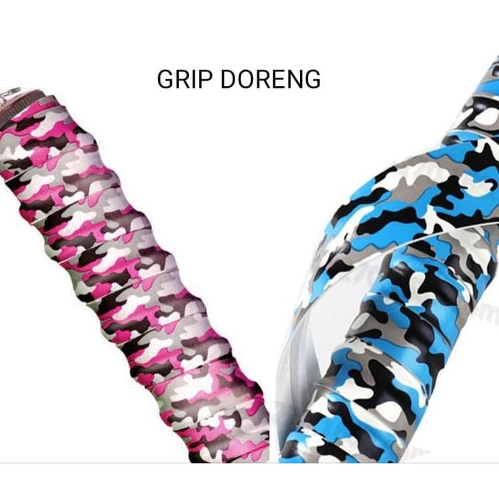 GRIP RAKET TULANGAN ULIRAN MOTIF BINTIK (ANTI SLIP)