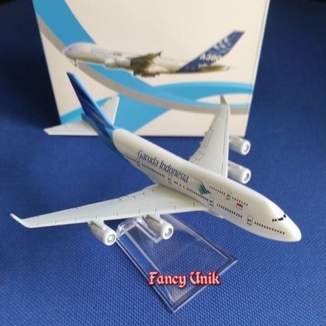 Diecast Miniatur Pesawat Garuda Indonesia 747
