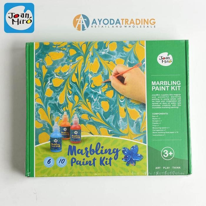 

Art - Joan Miro Marbling Paint Kit Kado