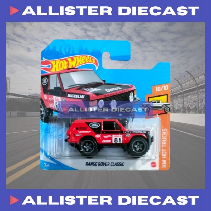 Hot Wheels Range Rover Classic Merah Hot Wheels Range Rover Classic Short Card Range Rover Shortcard
