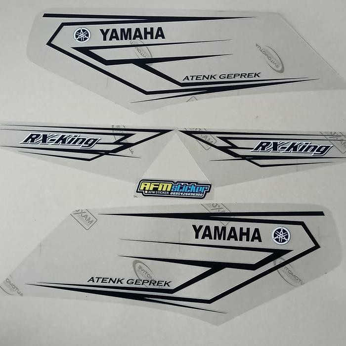 PREMIUM Striping Rx King Transparan Striping rx king lis hitam