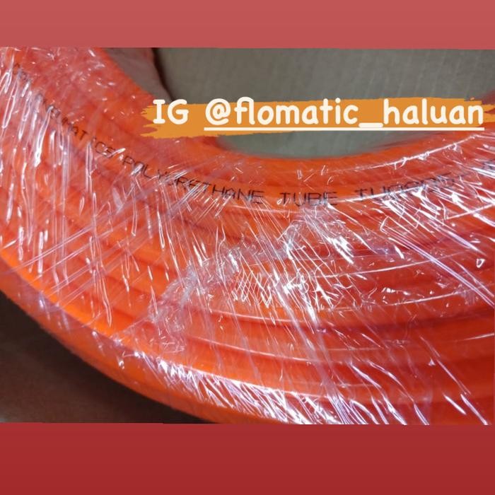 Murah Selang Polyurethane 10X6,5Mm Dpc Type : Pu 10X6,5Mm (1Roll=100Meter)
