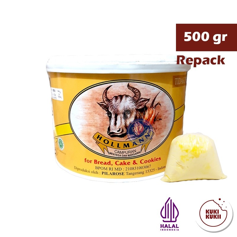 

Butter Hollmann 500gr Mentega Butter Hollman 500 Gram