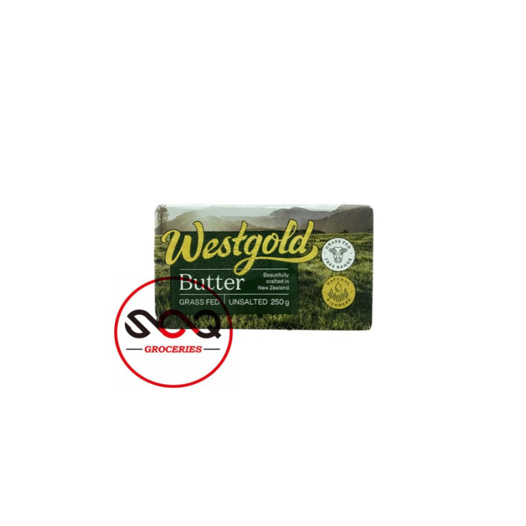 

WestGold West Gold Unsalted Butter Tawar New Zealand 250gr