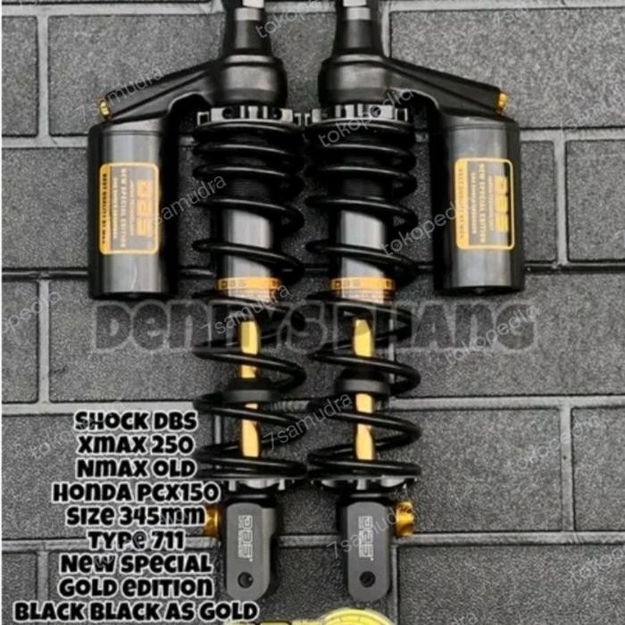 PREMIUM shock dbs 711 premium 310/345mm g-series cnc motor aerox,nmax,xmax