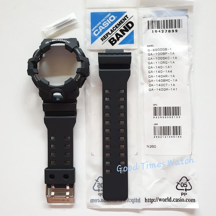Paket Bezel Strap G-Shock Ga-710-1A Ga 710 Fit Ga 700 Casio Original