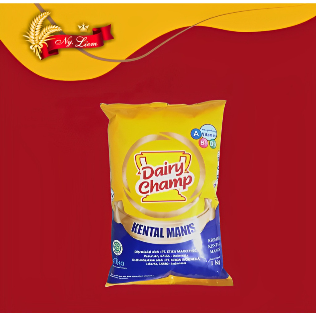 

Dairy Champ Susu Kental Manis 1 Kg Berkualitas Tinggi