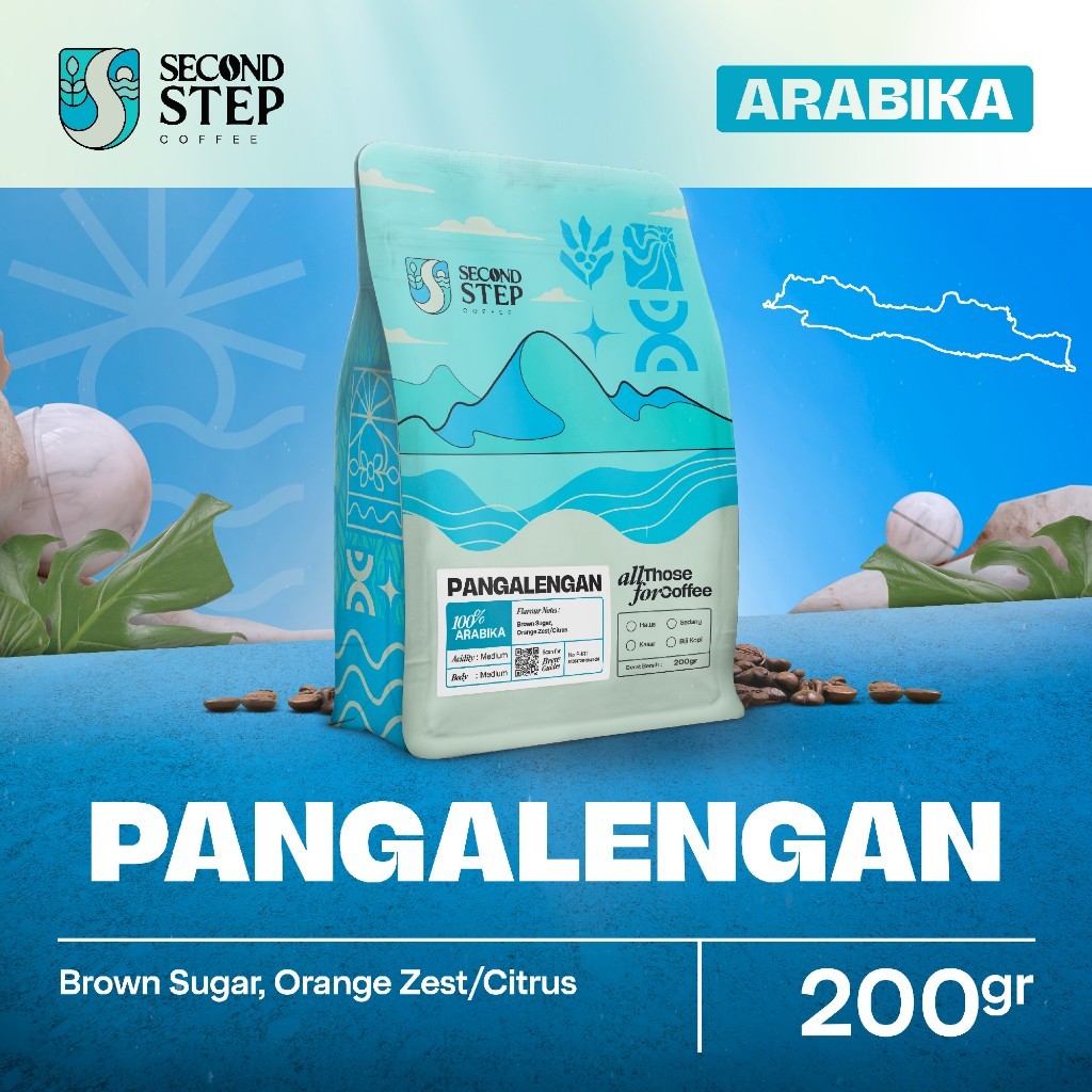 

Kopi Arabika Java Preanger Tilu Pangalengan Tiwus Arabica Coffee 200gr