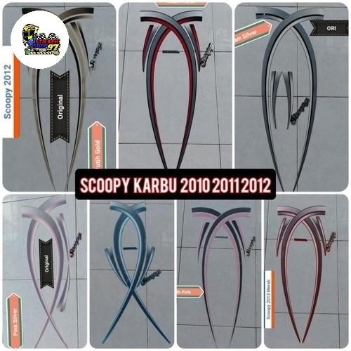 PREMIUM (ORI) Stiker sticker striping Motor Honda Scoopy 2010 2011 2012 karbu