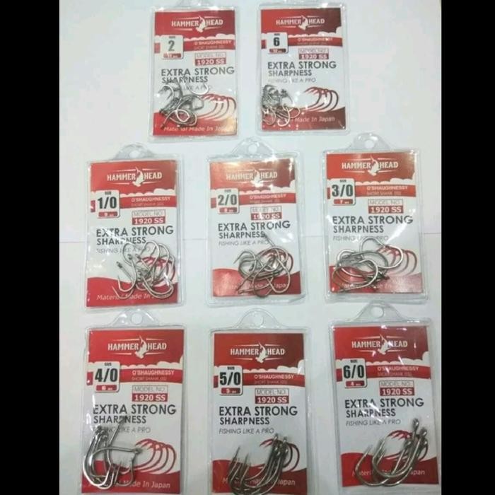 Hook Kail Pancing Hammerhead Oshaugnessy 1920SS hammer head 1920 ss