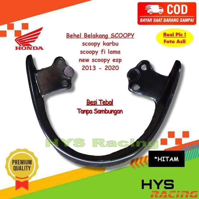 HYC Behel Belakang Honda Scoopy Karbu / Fi Lama / New Scoopy ESP 2013 2014 2015 2016 2017 2018 2019