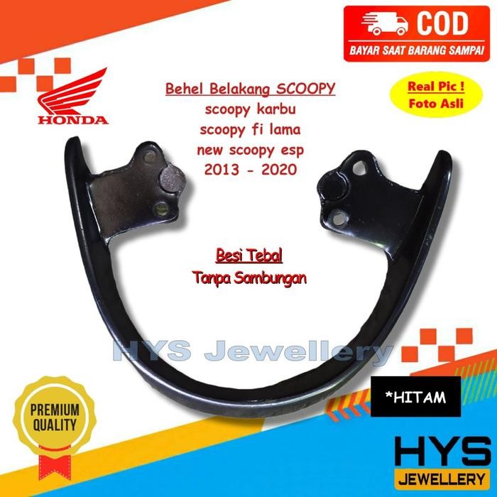 HYS Behel Belakang Honda Scoopy Karbu / Fi Lama / New Scoopy ESP 2013 2014 2015 2016 2017 2018 2019