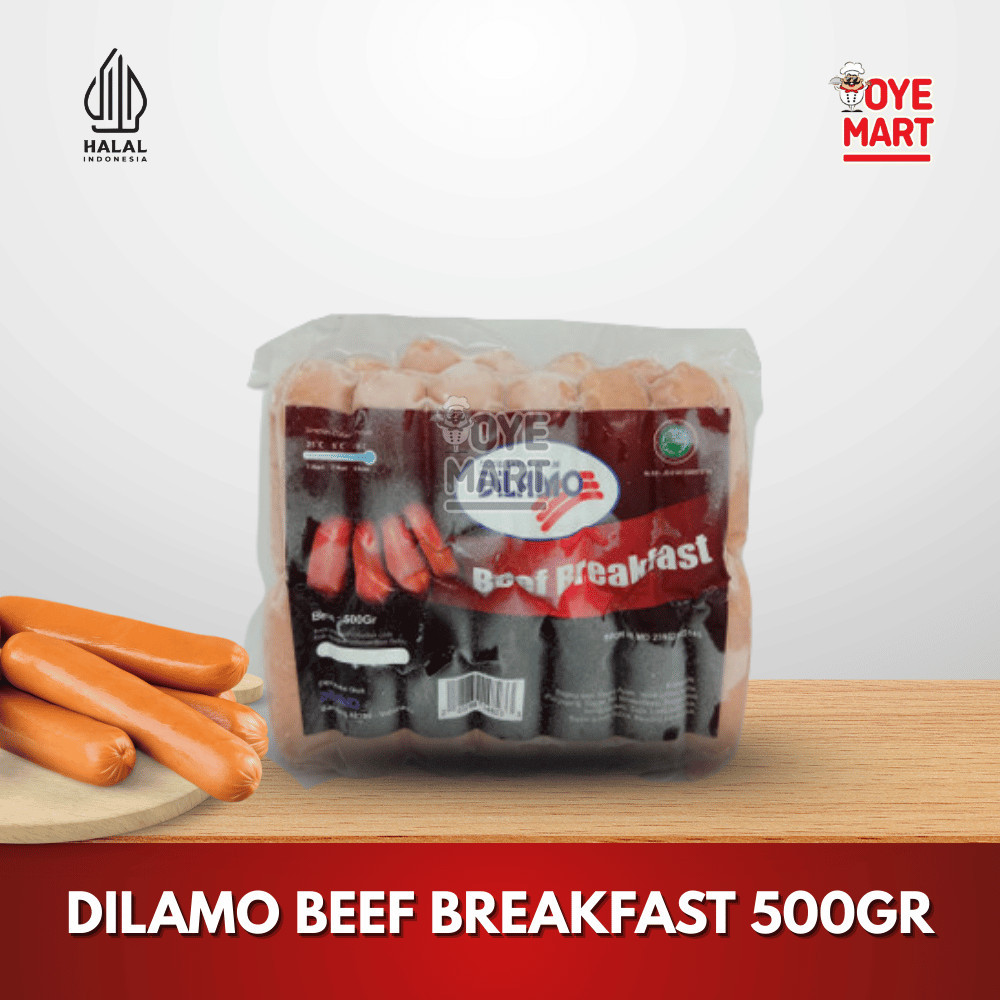 

Dilamo Beef Breakfast 500gr Mini Sosis Sapi Ayam
