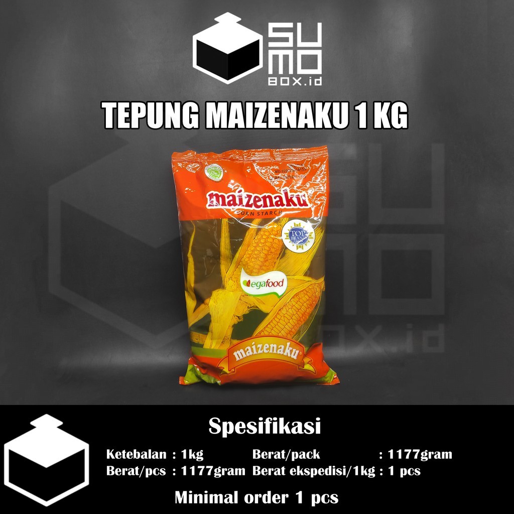 

Tepung Jagung Maizena Maizenaku 1kg corn starch / pati jagung 1kg