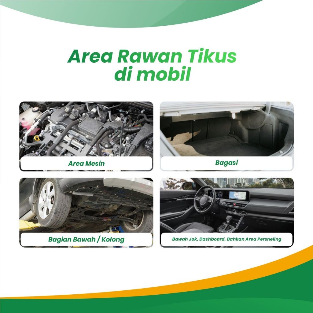 Antirat Semprotan Pengusir Tikus Khusus Mobil, Anti Karat