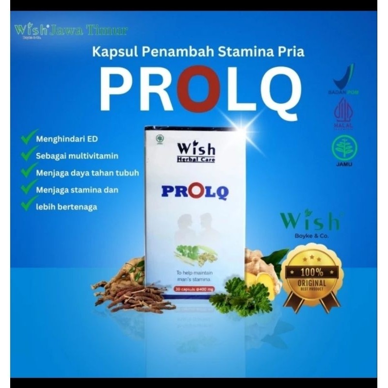 ProLQ Obat t Pria Meningkatan Daya Tahan Lama