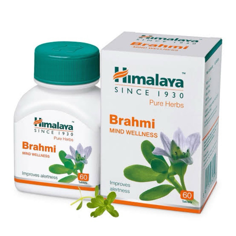 Hiya Brahmi Nootropics Pintar Ingatkan Isi 60Tablets