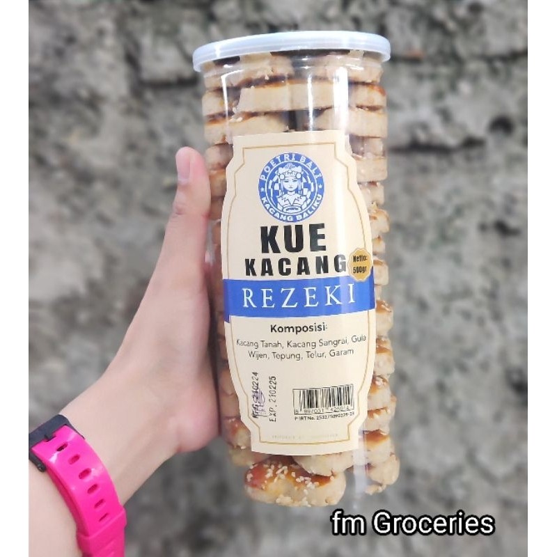 

Kue Kacang Wijen Rezeki Poetri Bali Kue Kacang premium
