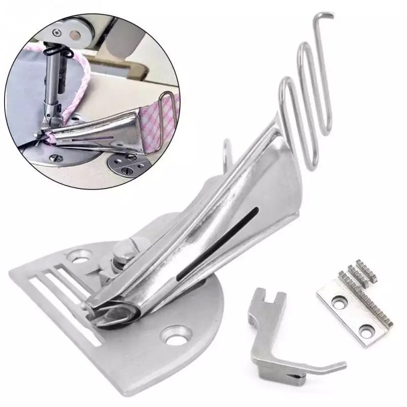 Corong kelim masker hijab A10 corong lipat bisban mesin jahit