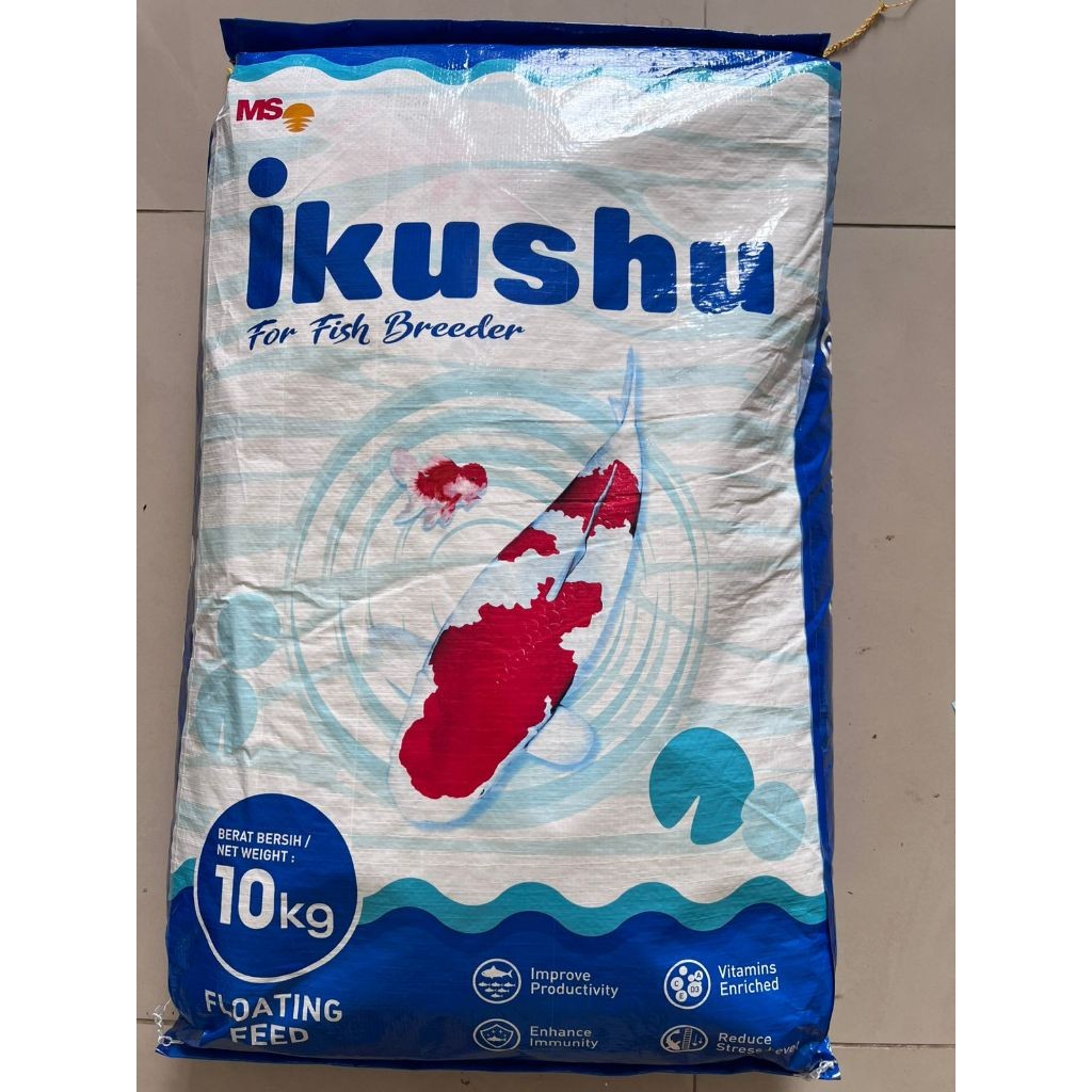 Pakan Ikan Koi Ikushu Breeder Plus 10Kg