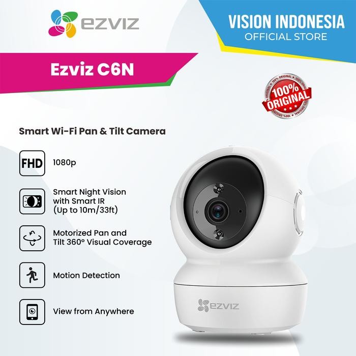 GROSIR EZVIZ C6N WIRELESS IP CAMERA - C6N EZVIZ WIFI CAMERA