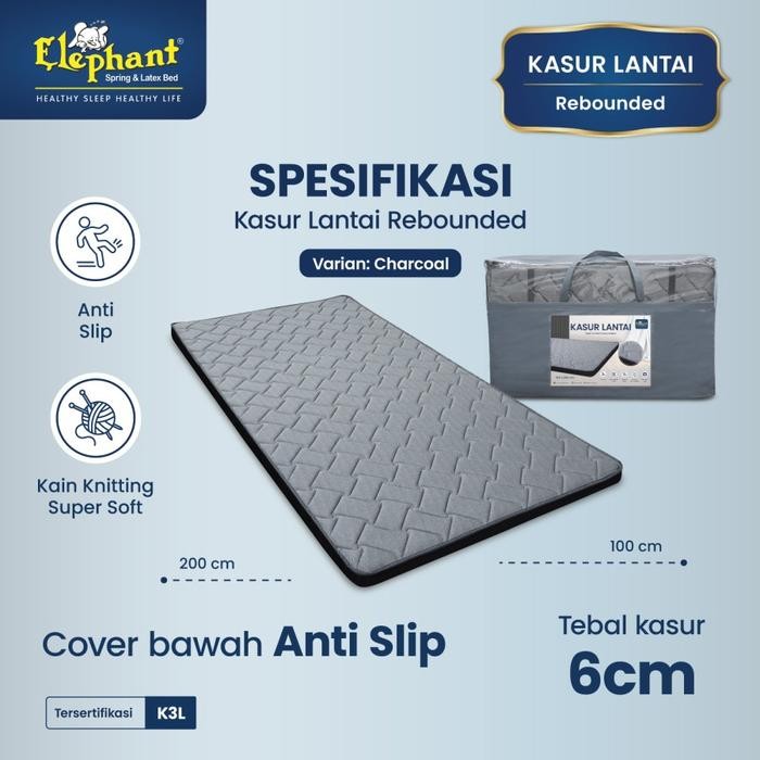 komeng Elephant Kasur Lantai Rebounded