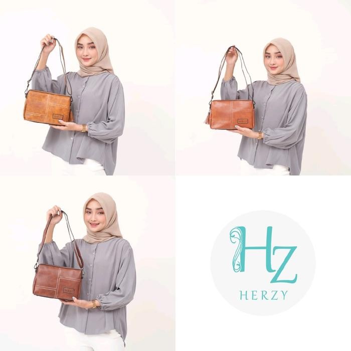 Tas selempang Wanita Adara by Herzy Kulit tri
