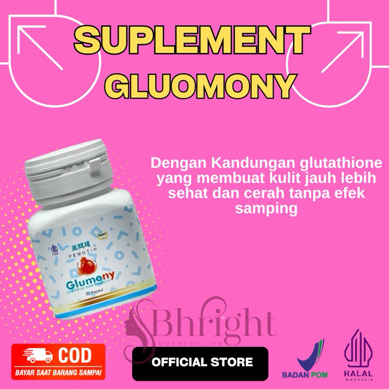 Glumony Booster 10x Extra Memutihkan dan Mencerahkan