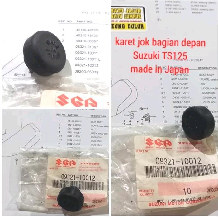 Karet Jok Depan Ts125 Karet Jok Ts125 Karet Jog Ts125 Karet Sadel Ts125 Karet Sadel Ts125 Karet Jok 