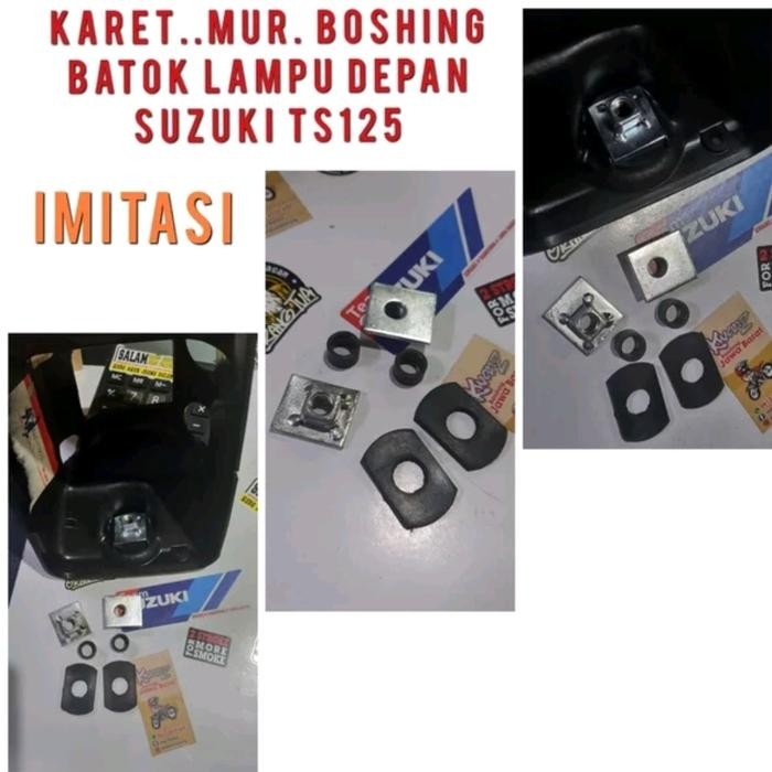 Karet Batok Lampu Ts125 Karet Baut Batok Lampu Depan Ts125 Boshing Reflektor Lampu Depan Ts125 Karet
