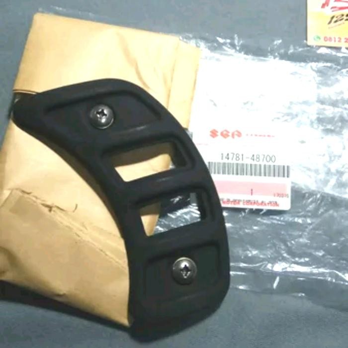 Cover Knalpot Ts125 Original Plus Baut Pelindung Knalpot Ts125 Ram Knalpot Ts125