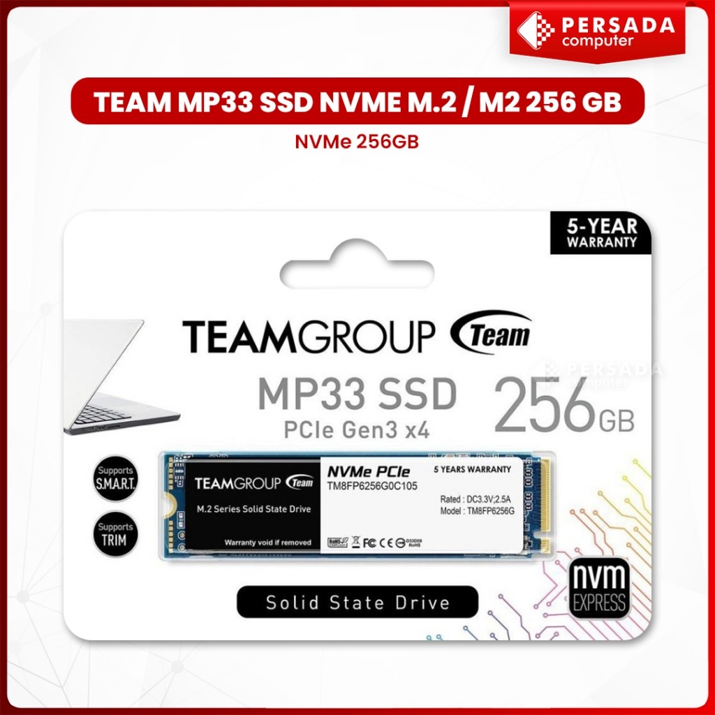 MD Team MP33 256GB SSD NVMe M.2 / M2 256 GB - NVMe 256GB