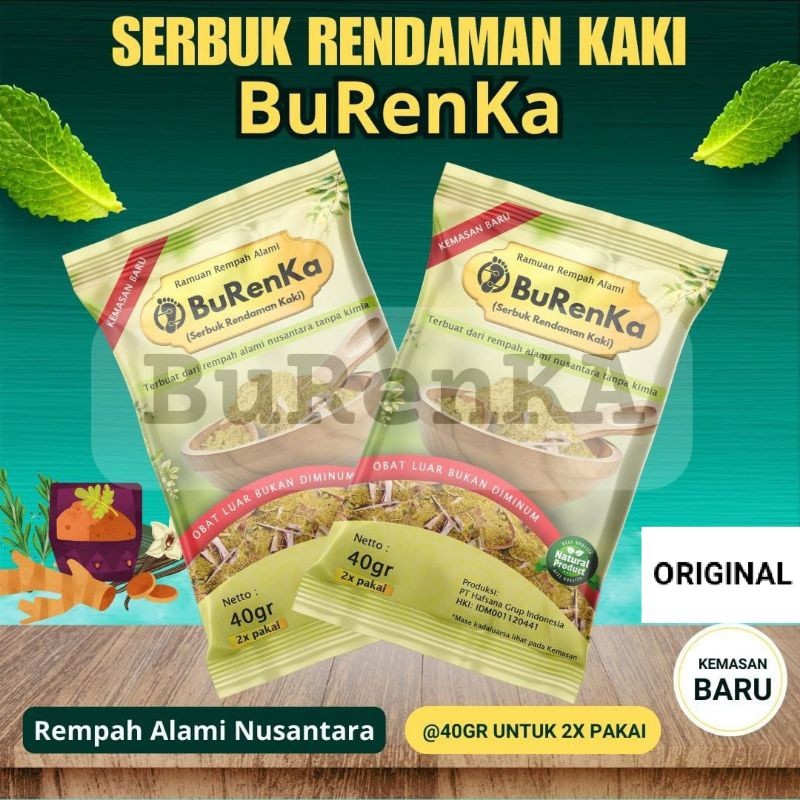 MD SERBUK RENDAM KAKI ORIGINAL,BURENKA RENDAM KAKI