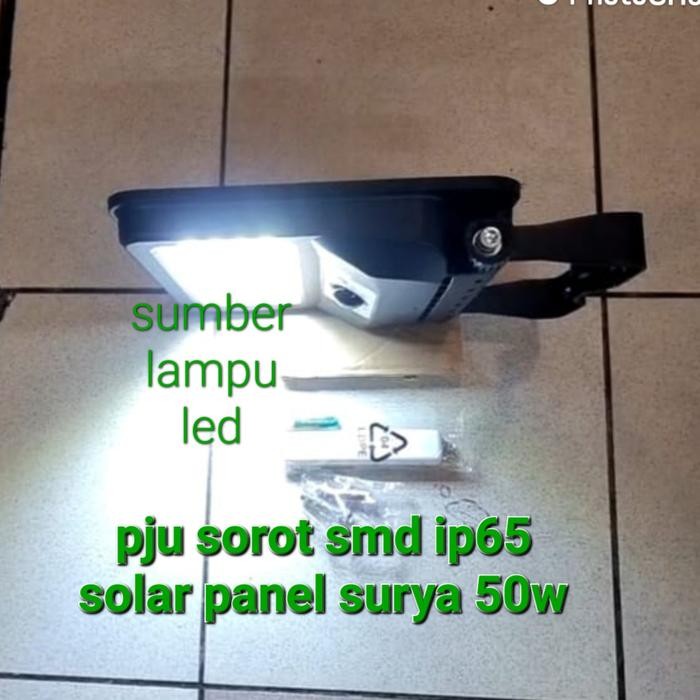 Populer Pju Cobra Solar Panel 50W 50 Watt Jalan Led Tenaga Surya 50Watt 50 W