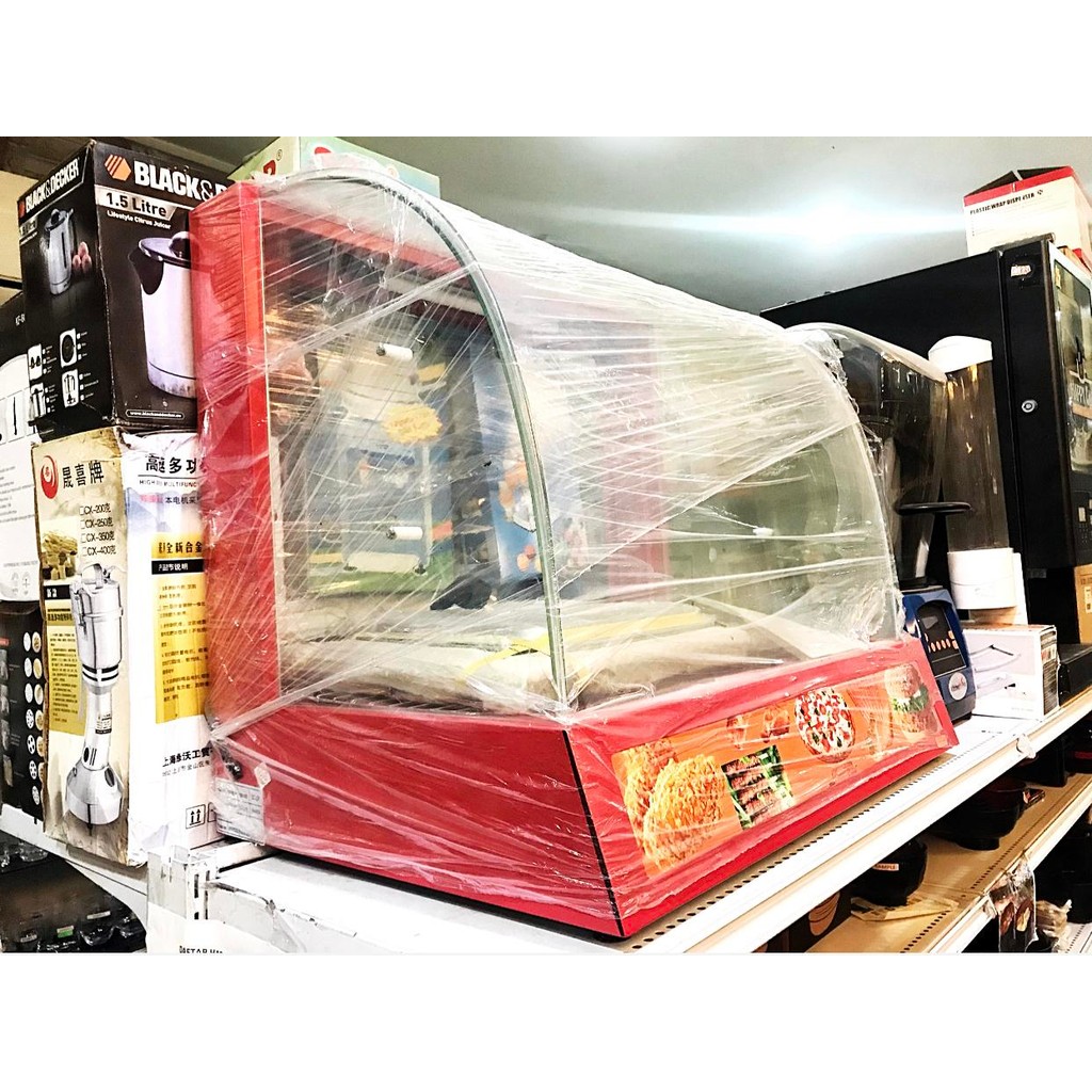 Showcase pemanas makanan food warmer display