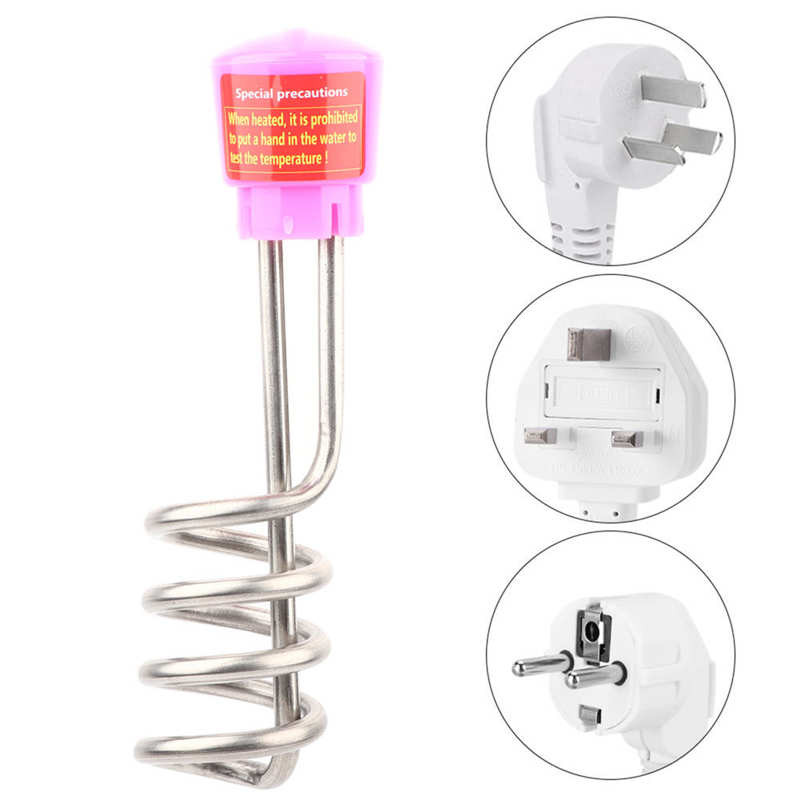 3000W 220V 70 °C Pemanas Perendaman Listrik Air Mati Otomatis Ketel Pemanas Bak Tabung Spiral Pemana