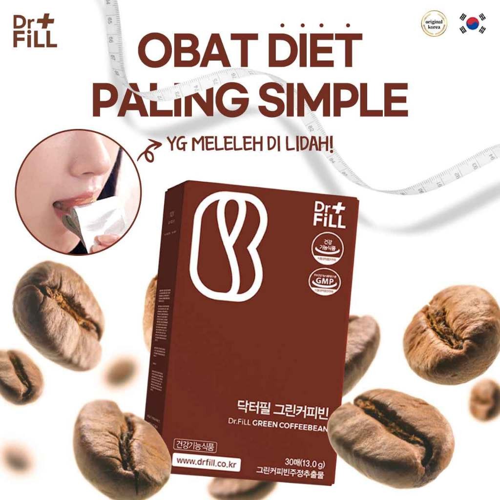 Dr. FiLL GREEN COFFEEBEAN Obat Diet No.1 Korea