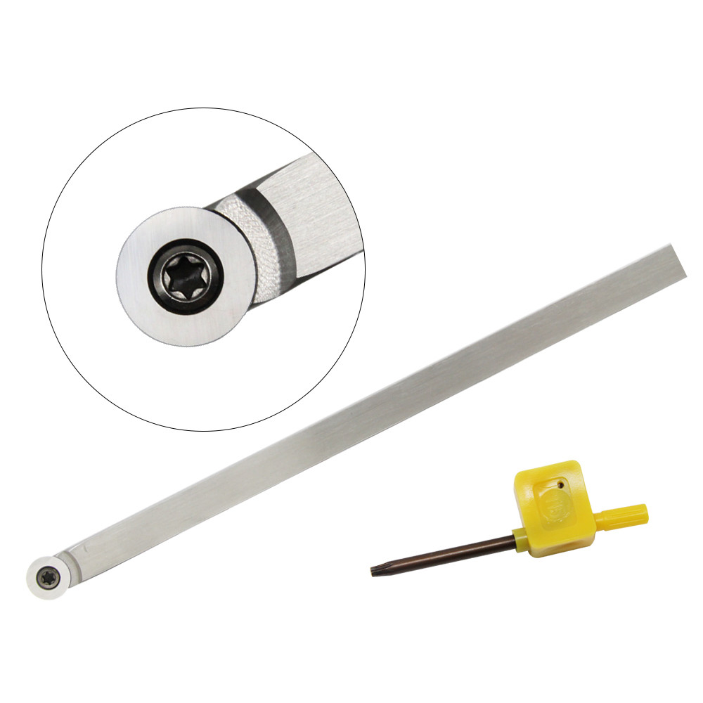 Alat Pembubut Kayu Pemotong Sisipan Karbida Persegi Bulat Berlian Aksesori Alat Pembalik Bubut Kayu 