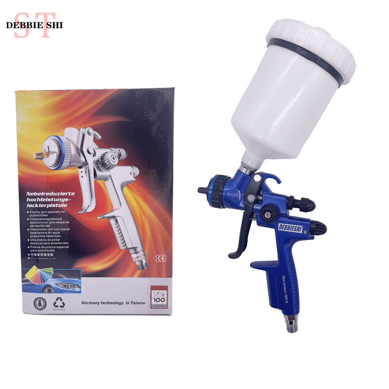 Pistol Semprot Atomisasi Tinggi Pistol Semprot DEBBIE SHI 1800G Pistol Lukis 1.3MM Pistol Cat Nosel 